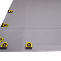 Monoclip är en mobil ramspänd projektorduk